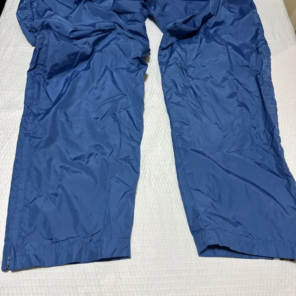 Adidas UCLA Blue Snap Track Pants Mens Small Lined Nylon Tear Away